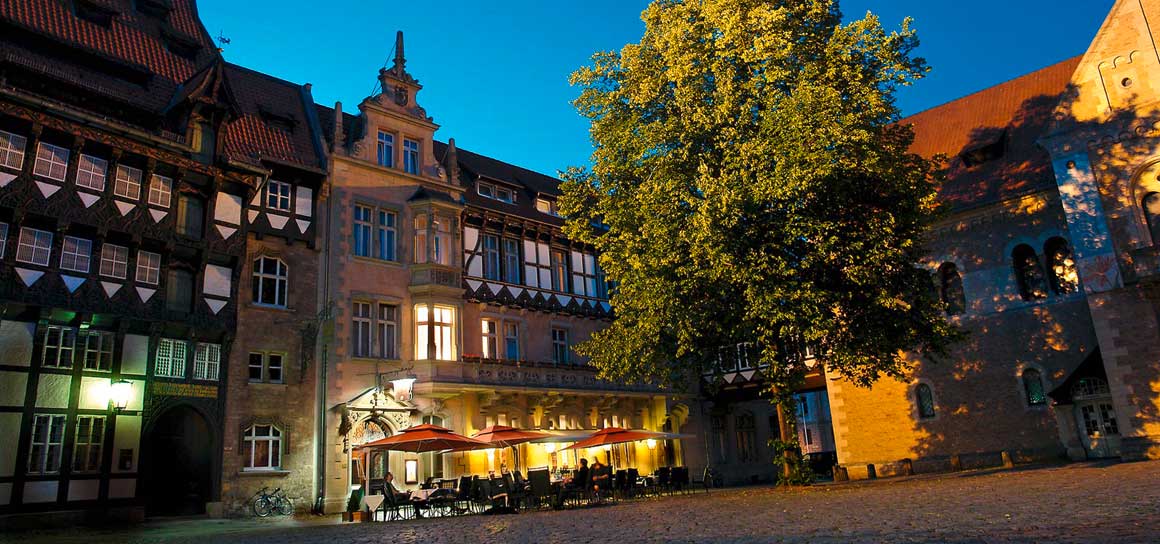 Italian Restaurant Al Duomo at the Hotel Deutsches Haus in Braunschweig